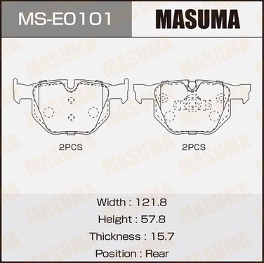 Masuma MS-E0101 | зад | - 1