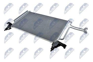 NTY CCS-FT-010 Радиатор кондиционера-, stilo (192) (01-) 1.2 i 16V (w/i dryer, man) - 2