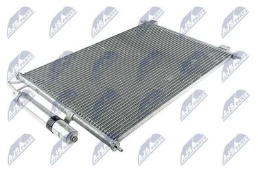 NTY CCS-NS-012 Радиатор кондиционера-, x-trail (t31) (07-) 2.0 DCI (w/i dryer) - 1