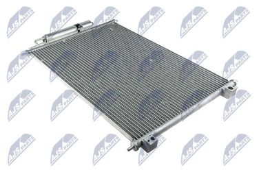 NTY CCS-NS-012 Радиатор кондиционера-, x-trail (t31) (07-) 2.0 DCI (w/i dryer) - 2