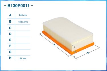 CWORKS B130P0011 Фильтр воздушный - 2