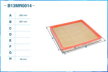 CWORKS B13MR0014 Фильтр воздушный - 2
