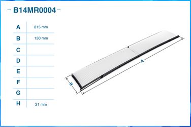 CWORKS B14MR0004 Фильтр салонный пылевой - 2