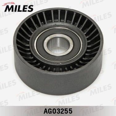 Miles AG03255 Ролик ремня приводного BMW e46/39/38/53 3.0d/range rover 3.0d/4.4 - 1