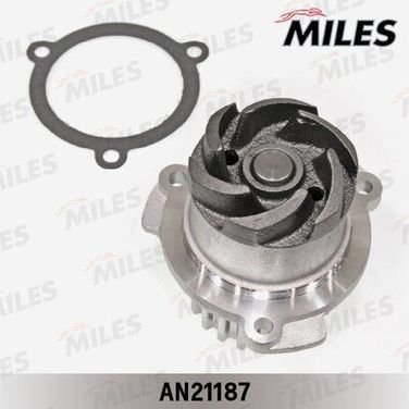 Miles AN21187 Насос водяной ВАЗ 2108/2109 - 2