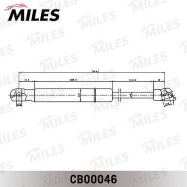 Miles CB00046 Амортизатор капота/багажника - 1