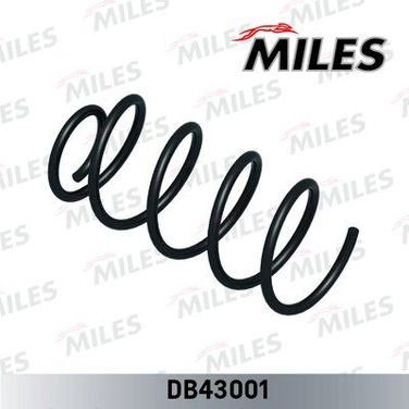 Miles DB43001 Пружина подвески ford focus II 1.6TDCi/1.8/2.0 передняя - 1