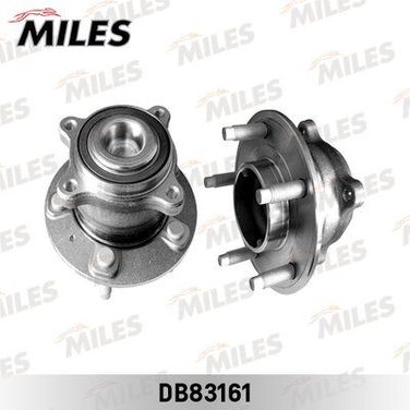 Miles DB83161 Ступица с подшипником задняя (5 шпилек) +abs,opel astra j/chevrolet cruze 16 d=115x 09- . - 1