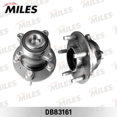 Miles DB83161 Ступица с подшипником задняя (5 шпилек) +abs,opel astra j/chevrolet cruze 16 d=115x 09- . - 2