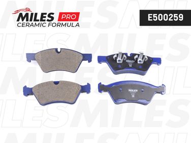 Miles E500259 Колодки тормозные mercedes w164 (ml)/x164 (gl)/w211/w251 04> передние Ceramic - 2