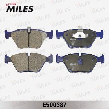 Miles E500387 Колодки тормозные BMW E39 520i/523i/535i передние Ceramic - 2