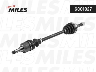 Miles GC01027 Привод в сборе citroen ax/saxo/peugeot 106 1.0-1.1 86-04 лев. -abs - 1