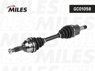 Miles GC01058 Привод в сборе ford mondeo 1.8-2.5 93-00 лев. - 2