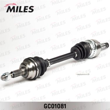Miles GC01081 Привод в сборе opel astra 1.4-1.7d 98-09 лев. - 2