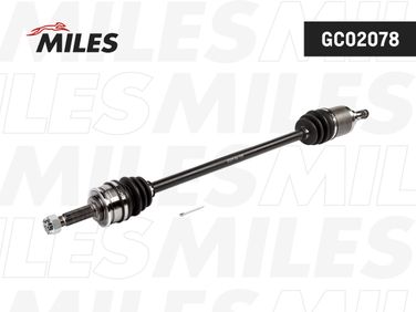 Miles GC02078 Привод в сборе nissan micra 1.0 92-00 прав. - 1