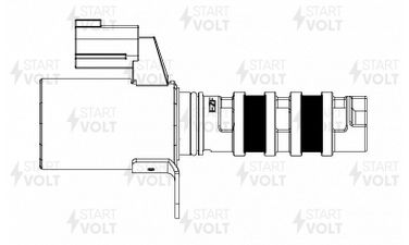 STARTVOLT SVC 1424 Клапан эл. рег. фаз ГРМ - 1