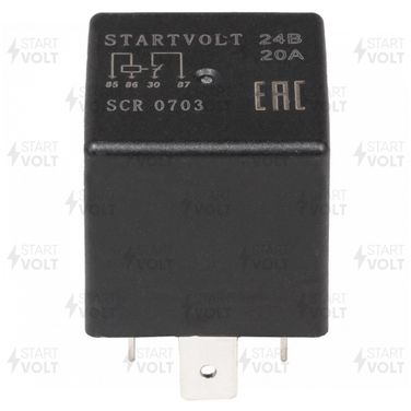 STARTVOLT SCR 0703 Реле автомобильное 4 конт. 24V 20A (без кронштейна) (scr 0703) HCV - 2