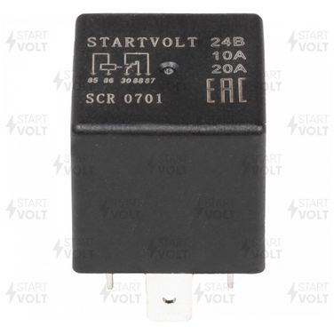 STARTVOLT SCR 0701 Реле автомобильное 5 конт. 24V 10/20a (без кронштейна) (scr 0701) HCV - 2