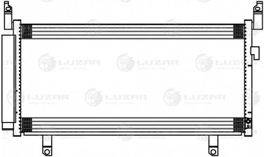 Luzar LRAC 2214 Радиатор кондиционера - 1