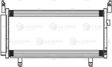 Luzar LRAC 2214 Радиатор кондиционера - 3