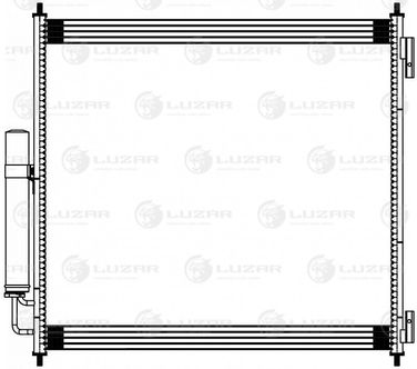 Luzar LRAC 1017 Радиатор кондиционера - 3