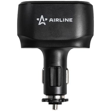 AIRLINE AEBD070 Прикуриватель-разветвитель 1 гнездо + 2xUSB 2.4a+2.4a PRO - 6