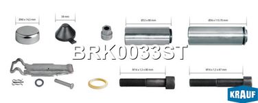 Krauf BRK0033ST Ремкомплект тормозной системы - 1