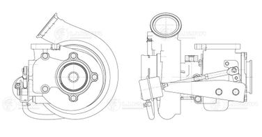 Luzar LAT 0734 Турбокомпрессор - 5