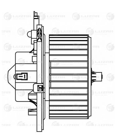 Luzar LFh 1630 Э/вентилятор отоп. - 1
