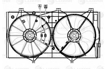 Luzar LFK 1908 Э/вентилятор охл. - 1
