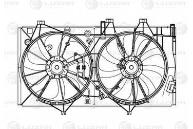 Luzar LFK 1909 Э/вентилятор охл. - 3
