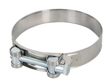 KRAFT KT 880525 Хомут силовой из нержавеющей стали W2 60-63 - 1