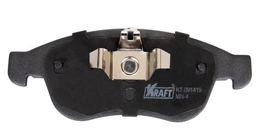 KRAFT KT 091419 Колодки дисковые передние (с антишумовой накладкой) для а/м Renault Duster (10-) - 1