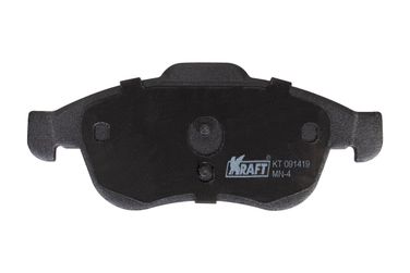 KRAFT KT 091419 Колодки дисковые передние (с антишумовой накладкой) для а/м Renault Duster (10-) - 3