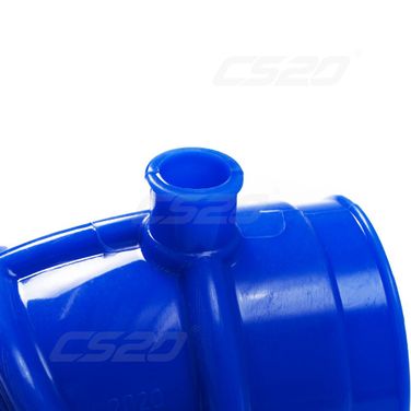 CS-20 15807 Патрубок ГАЗель-3302 фильтра воздушного дв.УМЗ-4216 евро-4 силикон синий в пакете - 5
