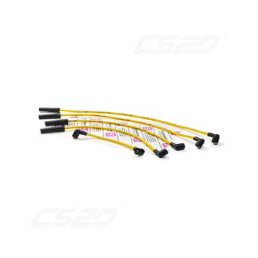 CS-20 15868 Провод высоковольтный ваз-2108 к-т.5шт 8мmix силикон желтый CS Profi в упаковке - 1