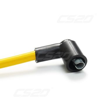 CS-20 15868 Провод высоковольтный ваз-2108 к-т.5шт 8мmix силикон желтый CS Profi в упаковке - 5