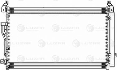 Luzar LRAC 0865 Радиатор кондиционера - 3