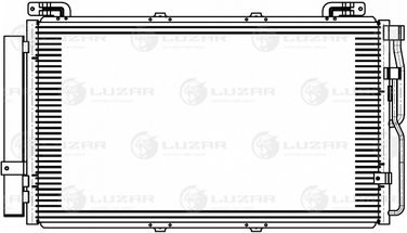 Luzar LRAC 0817 Радиатор кондиционера - 1