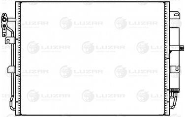 Luzar LRAC 10160 Радиатор кондиционера - 1