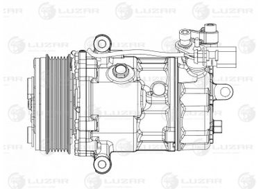 Luzar LCAC 1852 Компрессор кондиционера - 3