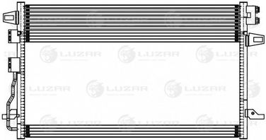 Luzar LRAC 0308 Радиатор кондиционера - 1