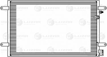 Luzar LRAC 1821 Радиатор кондиционера - 1
