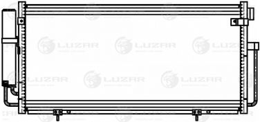 Luzar LRAC 2221 Радиатор кондиционера - 3