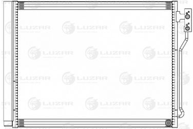 Luzar LRAC 2626 Радиатор кондиционера - 1