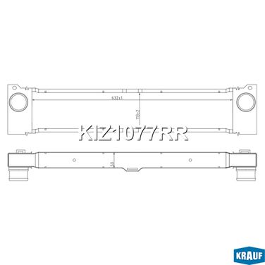 Krauf KIZ1077RR Интеркулер - 5