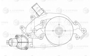 Luzar LWP 0540 Насосы водяные (помпы) - 1