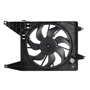 Pekar 8200765566 Вентилятор охлаждения в сборе с кожухом и резистором, для а/м с кондиционером Largus , renault Logan Sandero , Duster (пекар) - 1