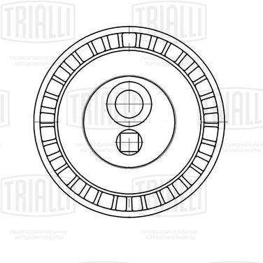 Trialli CM 5315 Ролик привод. ремня - 1