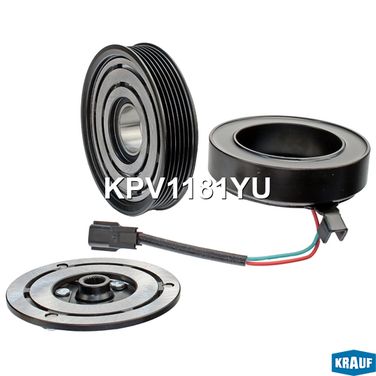 Krauf KPV1181YU Шкив компрессора кондиционера в сборе - 2